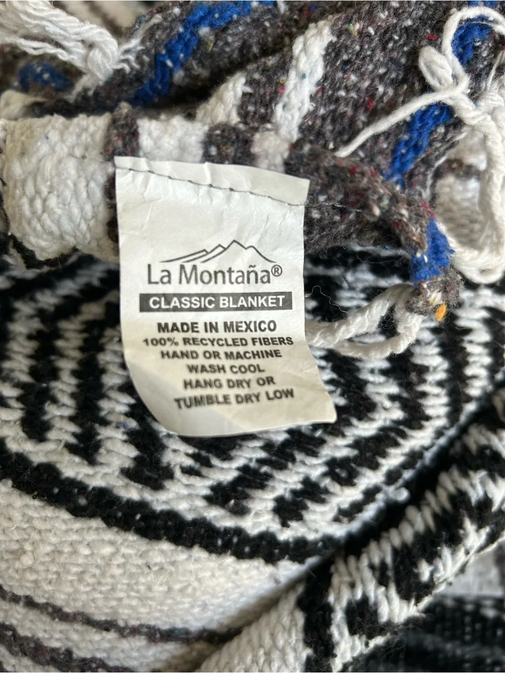 Yoga-Picnics-Beach-Camping Large Multi-Purpose La Montana Falsa Throw Blanket